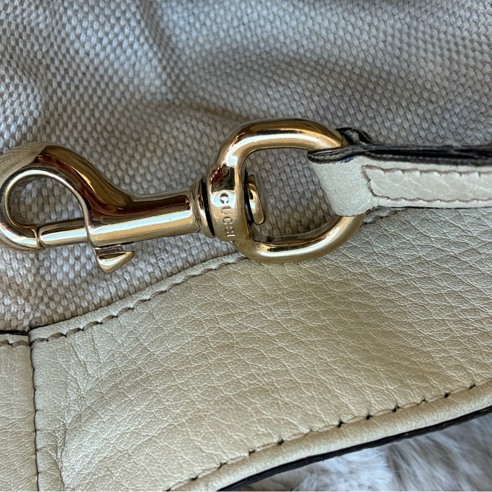 🤍 Gucci Soho Ivory Tote Bag - Picture 14 of 17